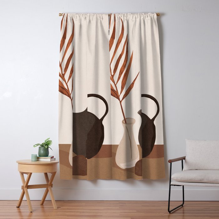 Still Life Art I Window Curtain Gallery Image 1
