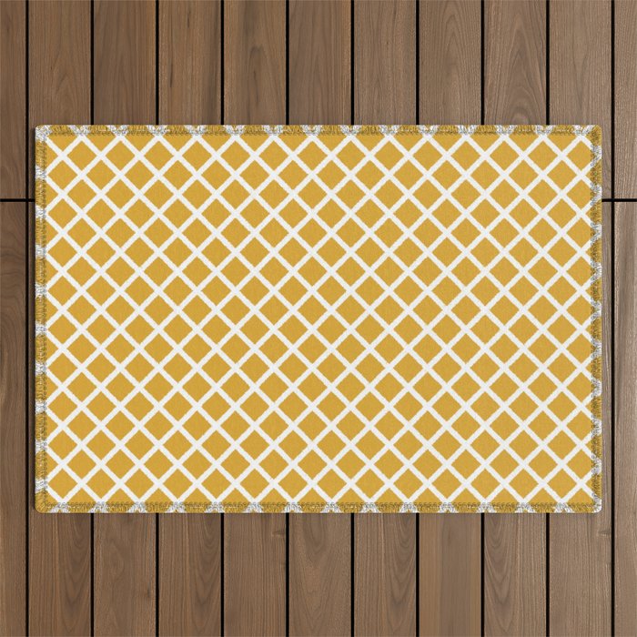 Lines III (Linen Sage) Outdoor Rug Gallery Image 1