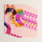 brush strokes abstract 2 Wrapping Paper Gallery Image 3
