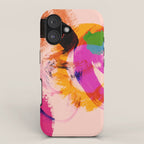 brush strokes abstract 2 iPhone Case Gallery Image 1