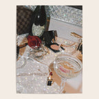 GIRLS PARTY - aesthetic glitter collage art work, weekend vibes, glamour and chick , luxury vibes. Poster Gallery Image 4