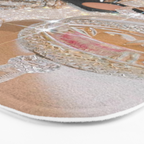 GIRLS PARTY - aesthetic glitter collage art work, weekend vibes, glamour and chick , luxury vibes. Bath Mat Gallery Image 3