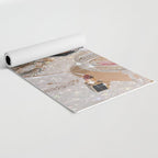 GIRLS PARTY - aesthetic glitter collage art work, weekend vibes, glamour and chick , luxury vibes. Yoga Mat Gallery Image 2