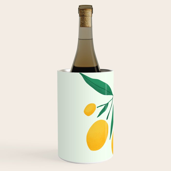 Lemons Branches Wine Chiller Gallery Image 2