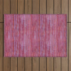 Old Market Textile in Pink Outdoor Rug Gallery Image 1
