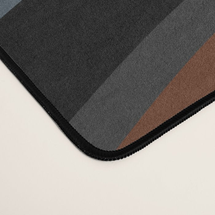 Wavy Stripes V - Dark Vintage  Desk Mat Gallery Image 4