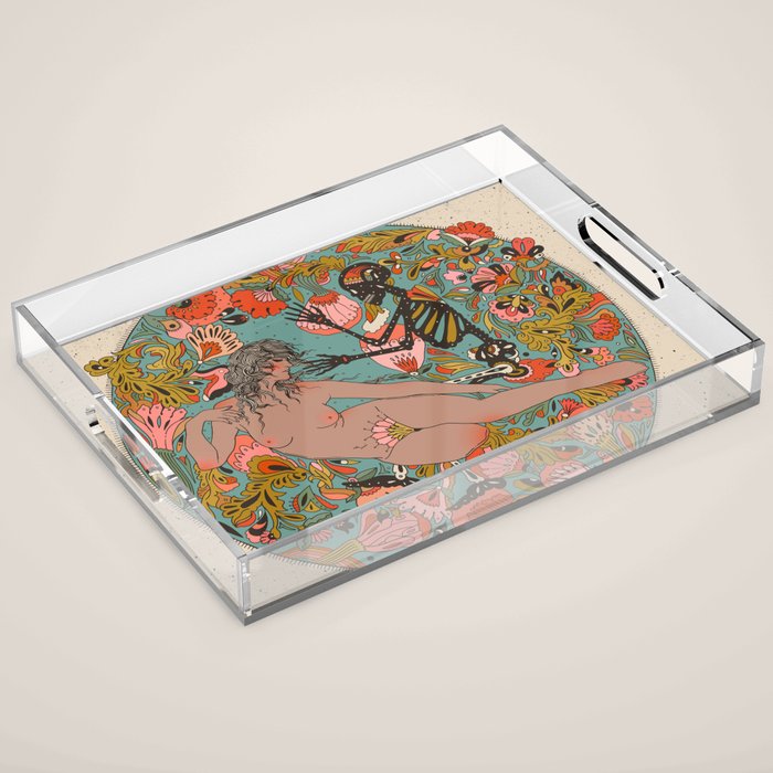Laying on a Memory Acrylic Tray Gallery Image 1