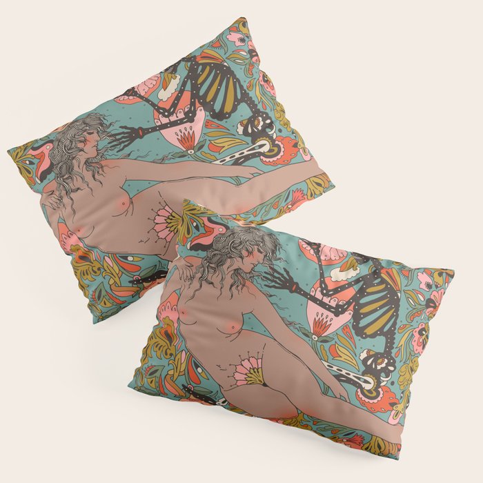 Laying on a Memory Pillow Sham Gallery Image 3