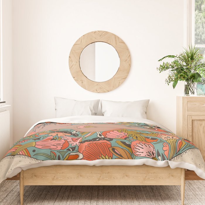 Laying on a Memory Duvet Cover Gallery Image 3
