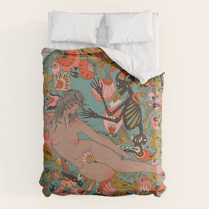 Laying on a Memory Duvet Cover Gallery Image 6