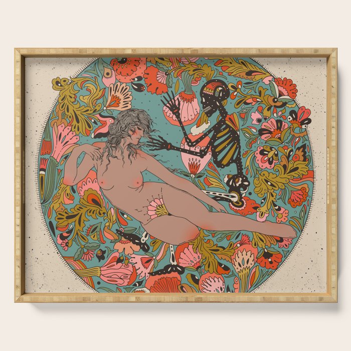 Laying on a Memory Serving Tray Gallery Image 1