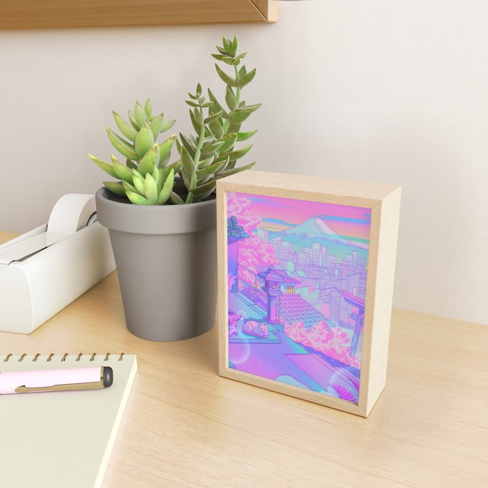 Fuji Blossom Mini Art Print Gallery Image 2