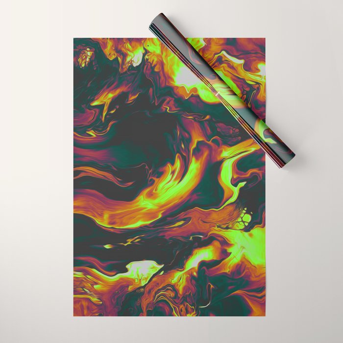 WAITING FOR THE BAD THING Wrapping Paper Gallery Image 1