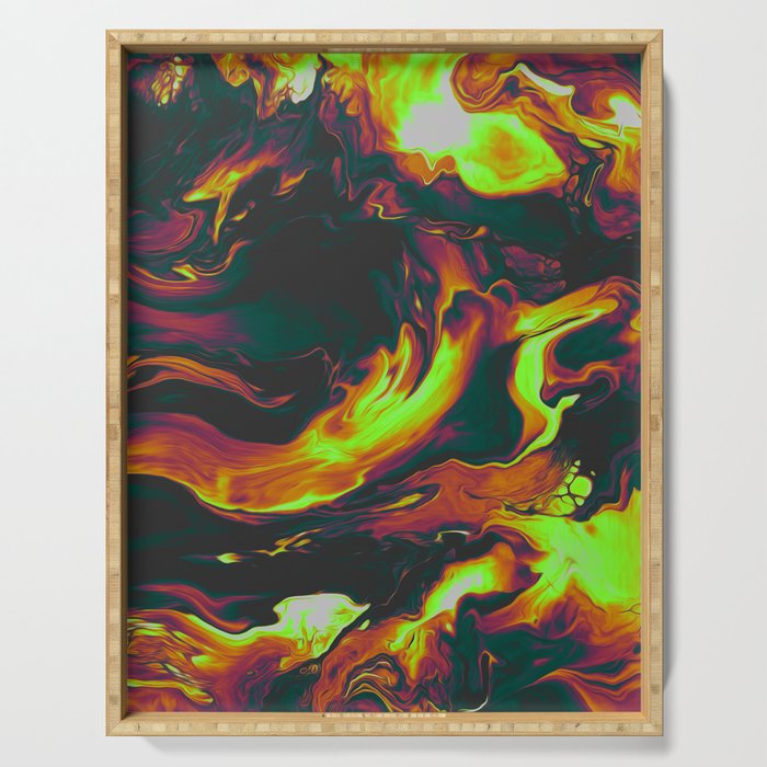 WAITING FOR THE BAD THING Serving Tray Gallery Image 1