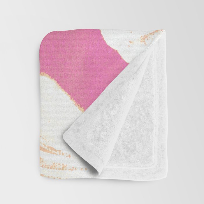 Pink Shells Pattern Throw Blanket Gallery Image 3