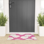 Pink Shells Pattern Welcome Mat Gallery Image 3
