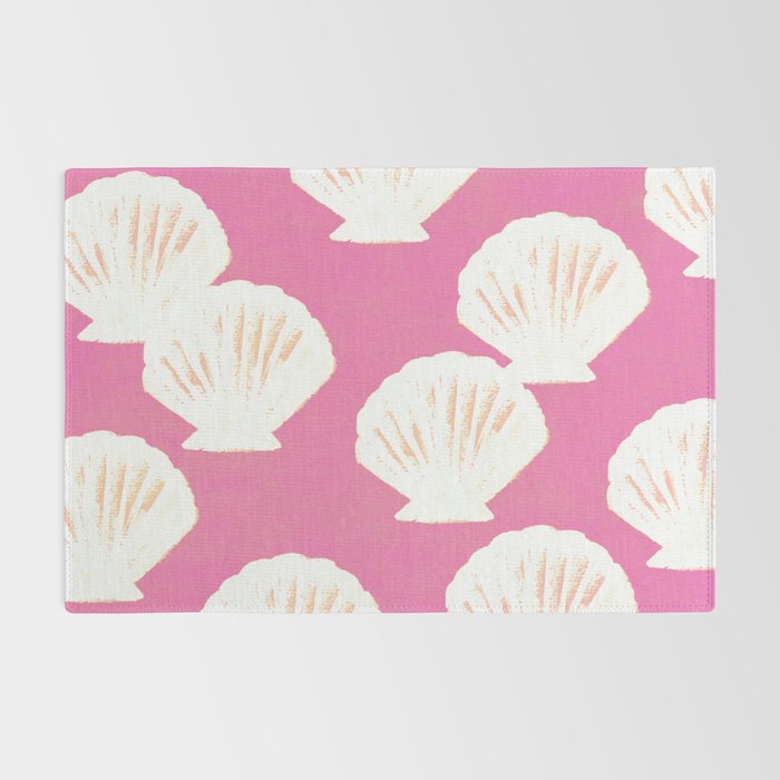 Pink Shells Pattern Rug Gallery Image 2