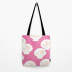 Pink Shells Pattern Tote Bag Gallery Image 2