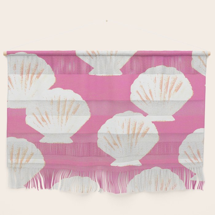 Pink Shells Pattern Wall Hanging Gallery Image 1