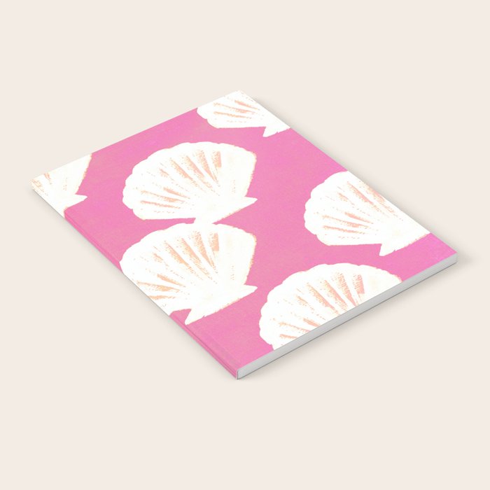 Pink Shells Pattern Notebook Gallery Image 2