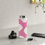 Pink Shells Pattern Water Bottle Gallery Image 4