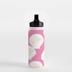 Pink Shells Pattern Water Bottle Gallery Image 2