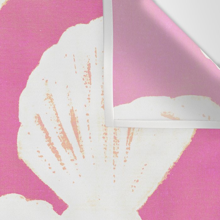 Pink Shells Pattern Wall Tapestry Gallery Image 3