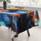 African American 'Amanirenas, Nubian-African Queen' Portrait Tablecloth Gallery Image 3