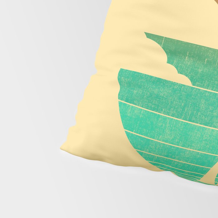 Go West (sail away in my boat) Pillow Sham Gallery Image 4