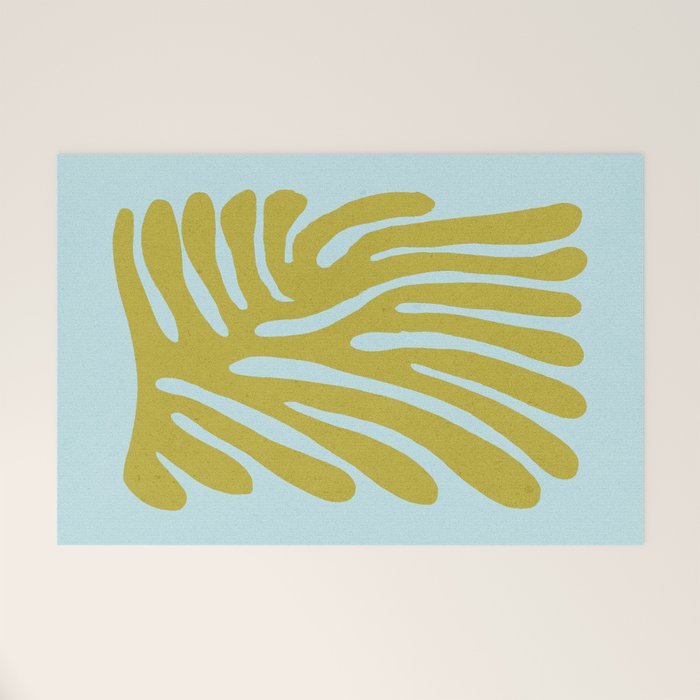 Earls Green & Onahau: Matisse Paper Cutouts 11 Welcome Mat Gallery Image 1