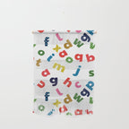 colourful alphabet Wall Hanging Gallery Image 1