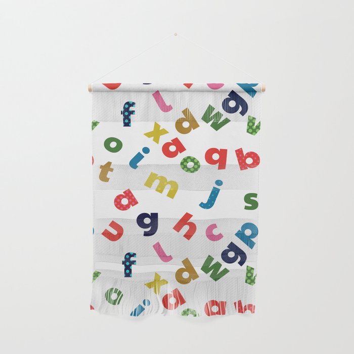 colourful alphabet Wall Hanging Gallery Image 1