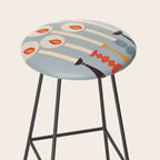 Festive Candles Stool Gallery Image 2