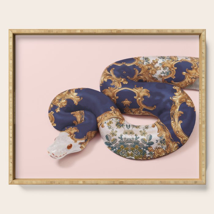 BAROQUE SNAKE Serving Tray Gallery Image 1