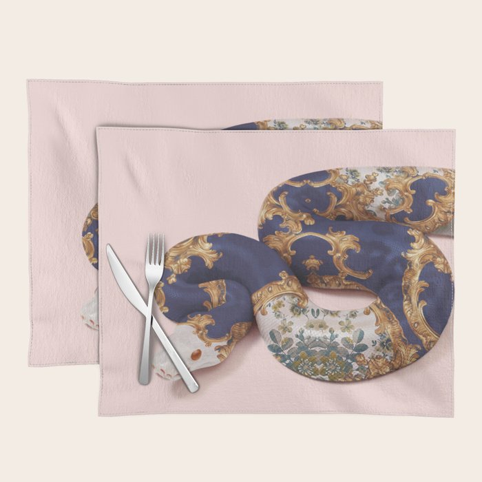 BAROQUE SNAKE Placemat Gallery Image 1