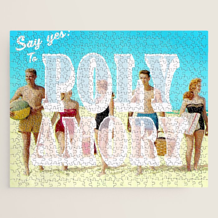 Say yes! To Polyamory Jigsaw Puzzle Gallery Image 1