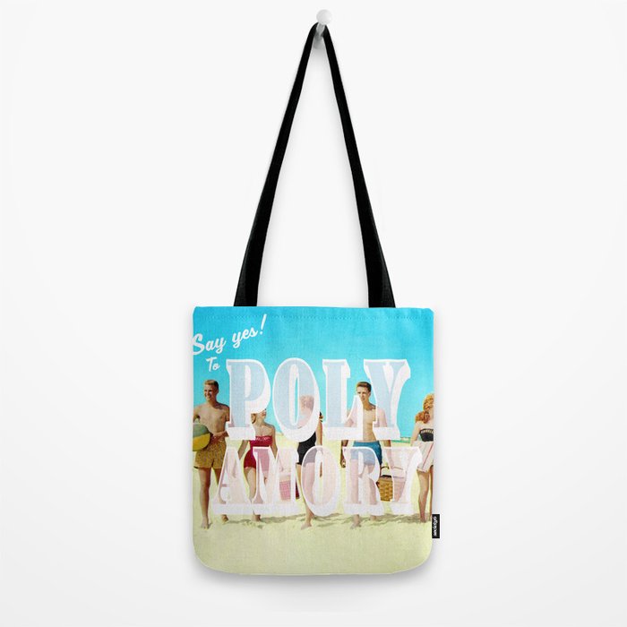 Say yes! To Polyamory Tote Bag Gallery Image 2