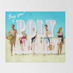 Say yes! To Polyamory Throw Blanket Gallery Image 2