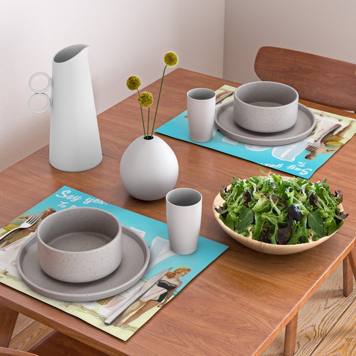 Say yes! To Polyamory Placemat Gallery Image 2