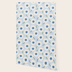 Flower field - charming blue Wallpaper Gallery Image 2
