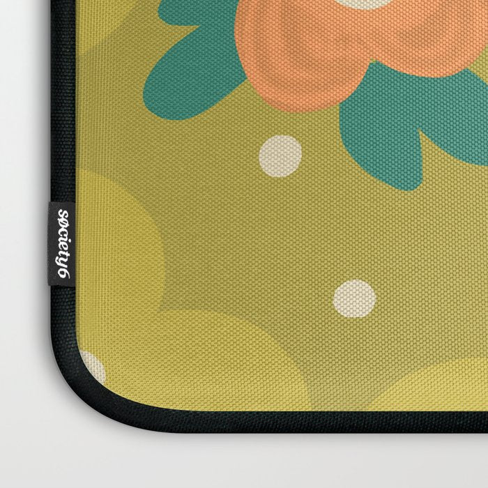 Florista green Laptop Sleeve Gallery Image 3