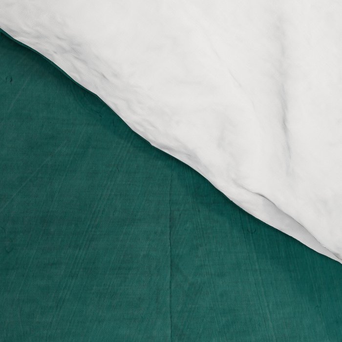 Teal Mustard Abstract Shapes 01 Comforter Gallery Image 4