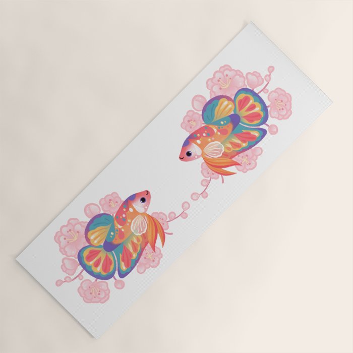 Koi betta Yoga Mat Gallery Image 1