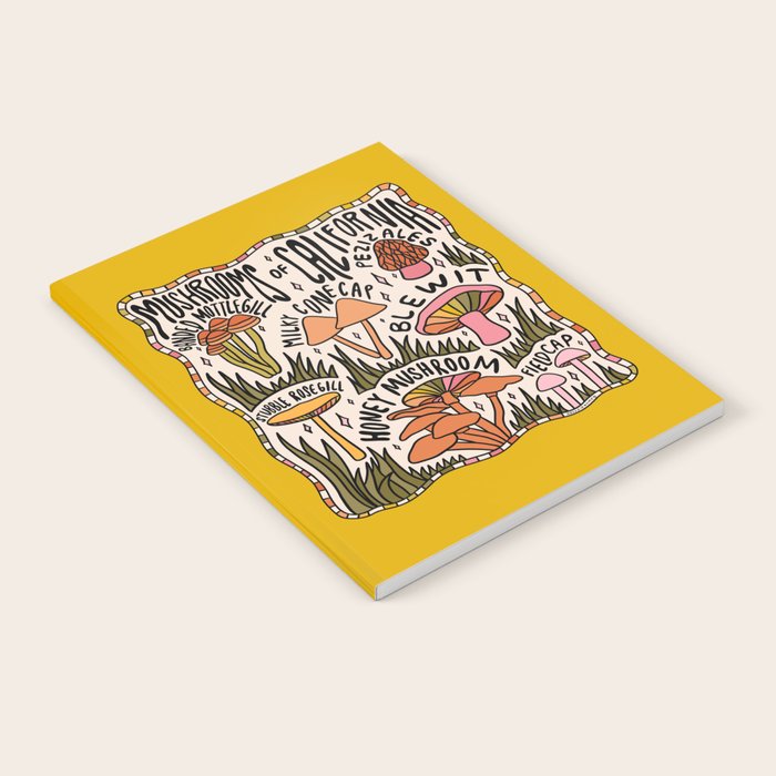 Mushrooms of California Notebook Gallery Image 2