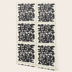 Minimal Abstract Maze - Noir Wallpaper Gallery Image 2