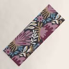 Dark Lush Floral Escape Yoga Mat Gallery Image 1