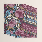 Dark Lush Floral Escape Wrapping Paper Gallery Image 3