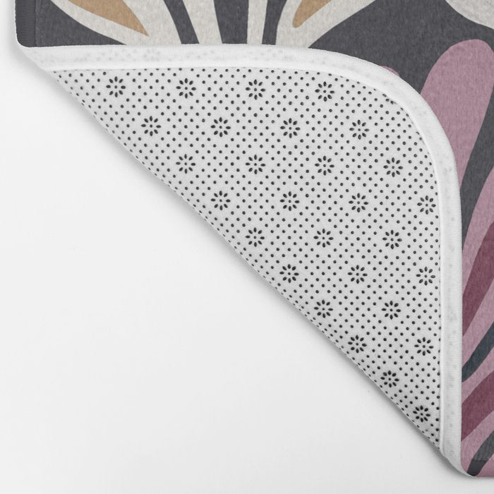 Dark Lush Floral Escape Bath Mat Gallery Image 2