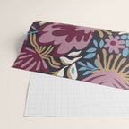 Dark Lush Floral Escape Wrapping Paper Gallery Image 2