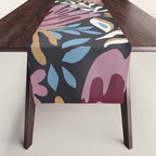 Dark Lush Floral Escape Table Runner Gallery Image 1